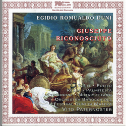 Egidio Romualdo Duni & Sette & Polito & Ressa & Palmitesta & Rondinone & Notarstefano & Orchestra Barocca Del Festival Duni Di Matera & Vito CD