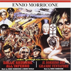 Morricone, Ennio / Nicolai, Bruno Dalle Ardenne All'Inferno (Dirty Heroes) / Il Sorriso Del Grande Tentatore (The Devil Is a Woman) ITALY CD