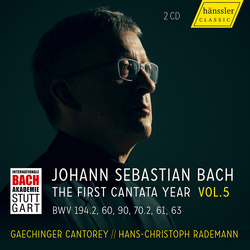 J.S. / Cantorey Bach Vision Bach, Vol. 5 - The First Cantata Year CD