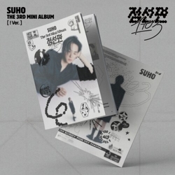 Suho 1 to 3 - The 3rd Mini Album PHOTOBOOK PHOTOCARD STICKER CD