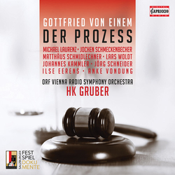 Gottfried von Einem & Michael Laurenz & Various & ORF Vienna Radio Symphony Orchestra & HK Gruber Der Prozess CD