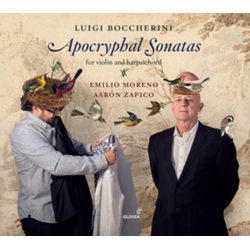 Luigi Boccherini & Emilio Moreno & Aarón Zapico Apocryphal Sonatas for Violin And Harpsichord CD