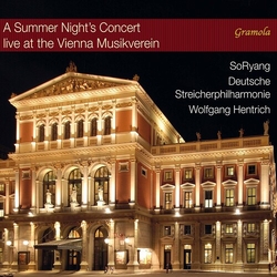 SoRyang & Deutsche Streicherphilharmonie & Wolfgang Hentrich A Summer Night's Concert Live At The Vienna Musikverein CD