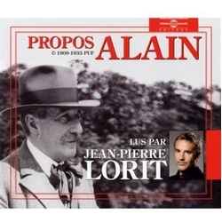 Chartier / Jean-Pierre Lorit Les Propos CD