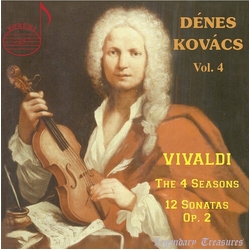 Vivaldi / Hungarian Radio Chamber Denes Kovacs 4 CD