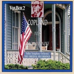 Dallas Symphony Orchestra & Donald Johanos & Copland & Ives & Rachmaninoff The Original Recordings CD