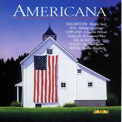 Siegmeister & Ives & Copland & Gould & Sousa Americana CD