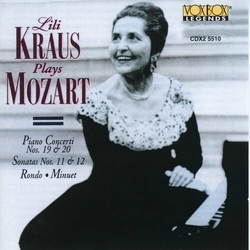 Lili Kraus Lili Kraus Plays Mozart CD