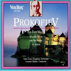 Prokofiev & Arnold Voketaitis & Claudine Carlson & Samuel Timberlake & Saint Louis Symphony Orchestra & Chorus & Leonard Slatkin The Film Music CD
