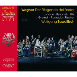 Wagner & London & Rysanek & Uhl & Greindl & Paskuda & Fischer & Wolfgang Sawallisch Der Fliegende Holländer CD