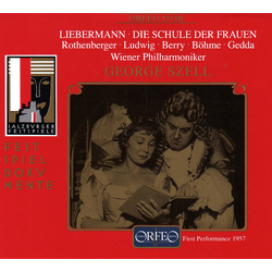 Liebermann / Szell / Vienna Philharmonic Orchestra Die Schule Der Frauen 2 CD