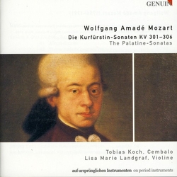 Mozart / Landgraf / Koch Palatine Sonatas CD