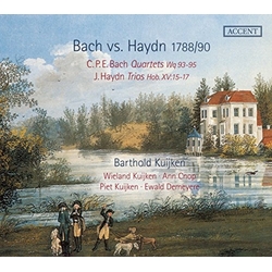 Bach,C.P.E. / Haydn,J. / Kuijken,Barthold Bach VS. Haydn 1788/90 CD