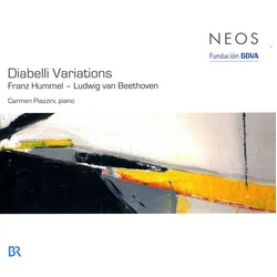 Carmen Piazzini & Franz Hummel & Ludwig van Beethoven Diabelli Variations CD