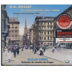 W.a. / Zuber / Orcheestre De Chambre Mozart 5 Violin Concertos CD