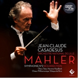 Jean-Claude Casadesus & Orchestre National de Lille & Mahler Symphony No. 2 'Resurrection' CD
