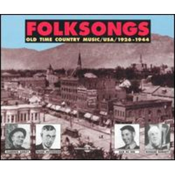 Various Folksongs (Old Time Country Music/USA/1926-1944) CD