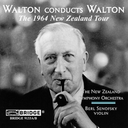 Walton & The New Zealand Symphony Orchestra & Berl Senofsky Walton Conducts Walton (The 1964 New Zealand Tour) CD