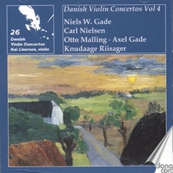 Kai Laursen Danish Violin Concertos Vol 4 CD