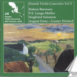 Kai Laursen Danish Violin Concertos Vol 3 CD