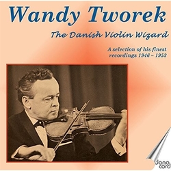 Wandy Tworek The Danish Violin Wizard: A Selection Of His Finest Recordings 1946-1953 CD