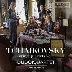 Tchaikovsky / Dudok Quartet of Amsterdam Tchaikovsky: Volume 1-String Quartets 1 & 2 CD
