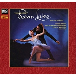 Tchaikovsky & Yehudi Menuhin & Philharmonia Orchestra & Efrem Kurtz Swan Lake SUITE FROM THE BALLET CD