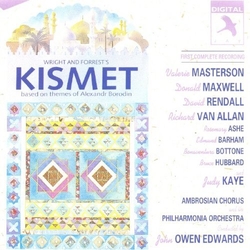 Robert Craig Wright & George Forrest & Valérie Masterson & The Ambrosian Opera Chorus & Philharmonia Orchestra & John Owen Edwards Kismet CD