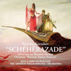 Rimsky-Korsakov & Ken-Ichiro Kobayashi & The Arnhem Philharmonic Orchestra Scheherazade COLOURED BLUE JAPAN JAPANESE BLU-SPEC 2 CD
