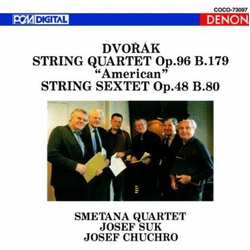 Dvořák & Smetana Quartet & Josef Suk & Josef Chuchro String Quartet Op.96 B.179 "American" / String Sextet Op.48 B.80 JAPANESE BLU-SPEC CD