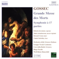Gossec & Diego Fasolis & Roberta Invernizzi & Maite Arruabarrena & Howard Crook & Claude Darbellay & Orchestra Della Svizzeria Italiana & Gruppo CD