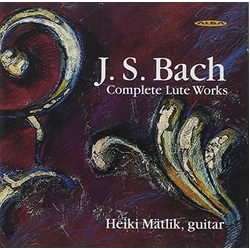 Johann Sebastian Bach & Heiki Mätlik J. S. Bach: Complete Lute Works CD