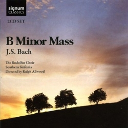 J.S. Bach & The Rodolfus Choir & Southern Sinfonia & Ralph Allwood B Minor Mass CD