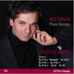 Beethoven / Leotta Piano Sonatas 5 2 CD