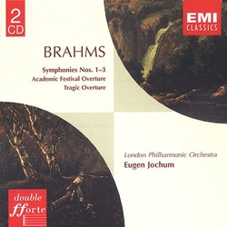 Brahms & London Philharmonic Orchestra & Eugen Jochum Symphonies Nos. 2 & 3 JAPANESE CD