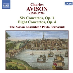 Charles Avison Six Concertos, Op. 3 – Eight Concertos, Op. 4 CD
