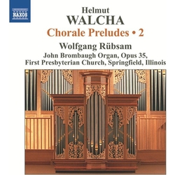 Helmut Walcha & Wolfgang Rübsam Choral Preludes2 JAPANESE CD