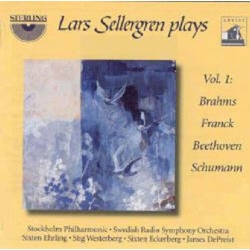 Lars Sellergren & Sixten Eckerberg & James DePreist & Brahms & Franck & Beethoven & Schumann & Stockholm Philharmonic & Swedish Radio Symphony CD