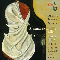Alexander Baillie & John Thwaites Twentieth-Century Sonatas For Cello And Piano CD
