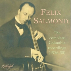 Felix Salmond Felix Salmond: The Complete Columbia Recordings CD