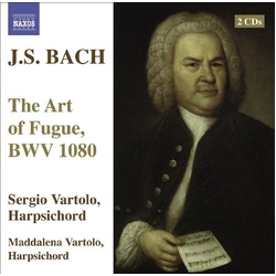 J.S. Bach & Sergio Vartolo & Maddalena Vartolo The Art of Fugue, BWV 1080 CD