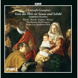 Christoph Graupner & Brown & Wessel & Poplutz & Wörner & Kirchheimer BachConsort & Sirkka-Liisa Kaakinen-Pilch Gott Der Herr Is Sonne Und 2 CD