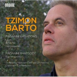 Tzimon Barto & Liszt & Brahms & Lutosławski & Rachmaninov & Schleswig-Holstein Festival Orchestra & Christoph Eschenbach Paganini Variations / CD