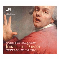 Jean-Louis Duport & Claudio Ronco & Emanuela Vozza Sonates & Duos For Cello CD