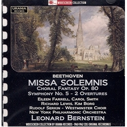 Lewis / Borg / Bernstein Missa Solemnis CD