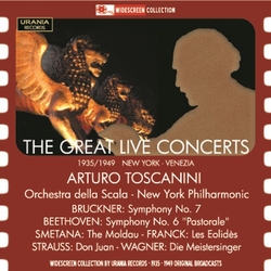 Arturo Toscanini & Orchestra Della Scala & New York Philharmonic The Great Live Concerts 2 CD