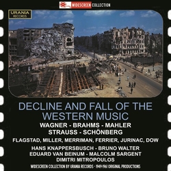 Malcolm Wagner / BBC So / Sargent Decline & Fall of the Western Music CD