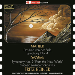 Mahler / Chicago Sym Orch / Reiner Dals Lied Von Der Erde Sym No. 4 & No. 9 CD