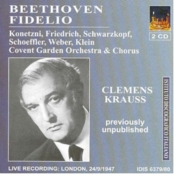 Beethoven / Friedrich / Klein / Konetzni Fideli CD