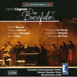 Antonio Cagnoni & Slovak Chamber Choir & Massimiliano Caldi & Filippo Morace & Angelica Girardi & Francesco Marsiglia & Mizuki Date & Francesca De CD